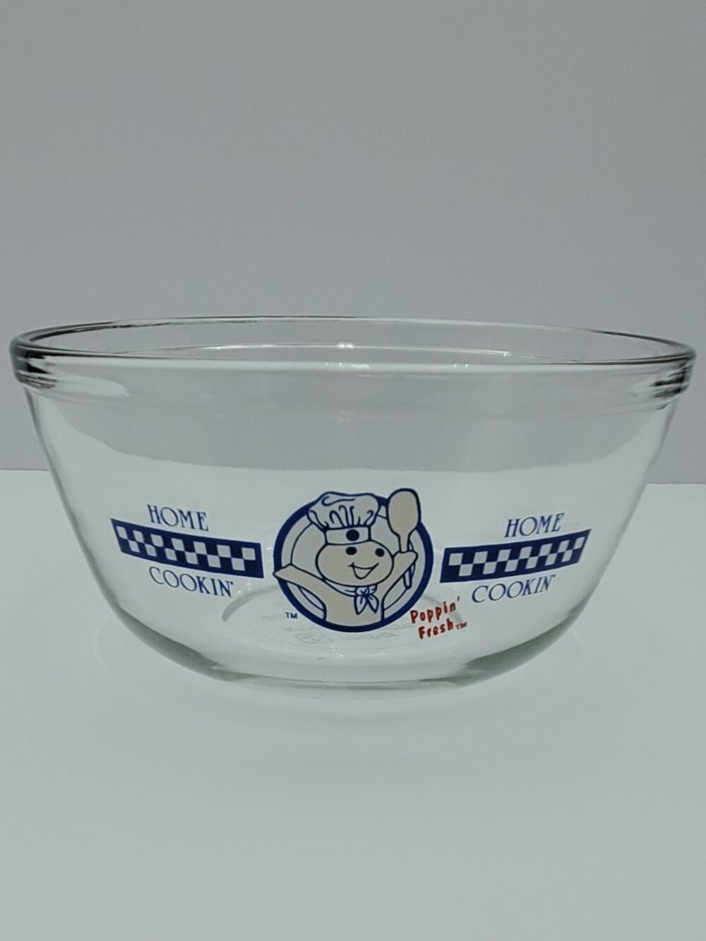 Anchor Hocking Pillsbury Doughboy 1.5 Quart Glass Mixing Bowl